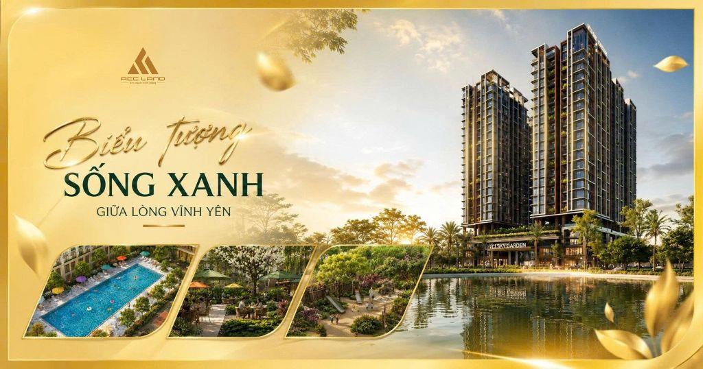 CĂN NGOẠI GIAO 3PN CC CAO CẤP VCI EDEN PARK VĨNH YÊN GIÁ 2X TRIỆU/M2
