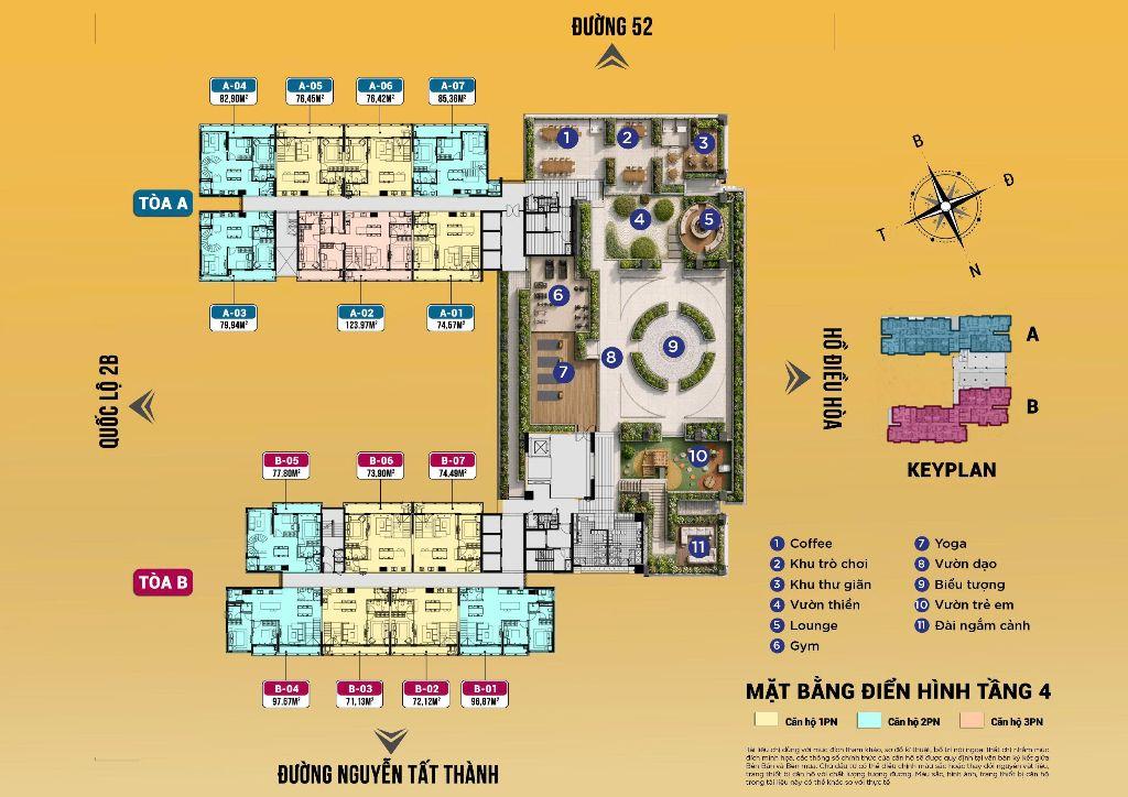 CĂN NGOẠI GIAO 3PN CC CAO CẤP VCI EDEN PARK VĨNH YÊN GIÁ 2X TRIỆU/M2