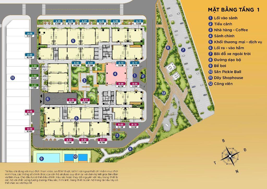 CĂN NGOẠI GIAO 3PN CC CAO CẤP VCI EDEN PARK VĨNH YÊN GIÁ 2X TRIỆU/M2