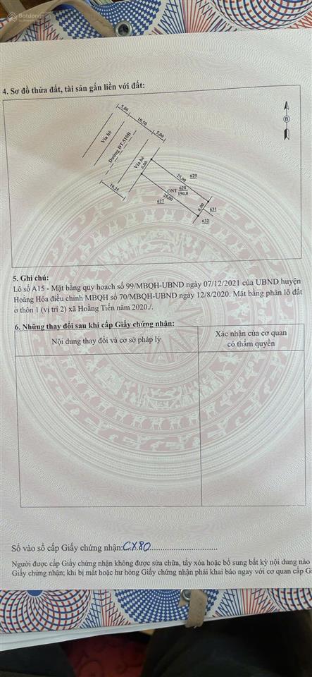 Bán lô đất ven biển hoằng trường, hải tiến, sát dự án flamingo, sẵn tiện ích kinh doanh ngay