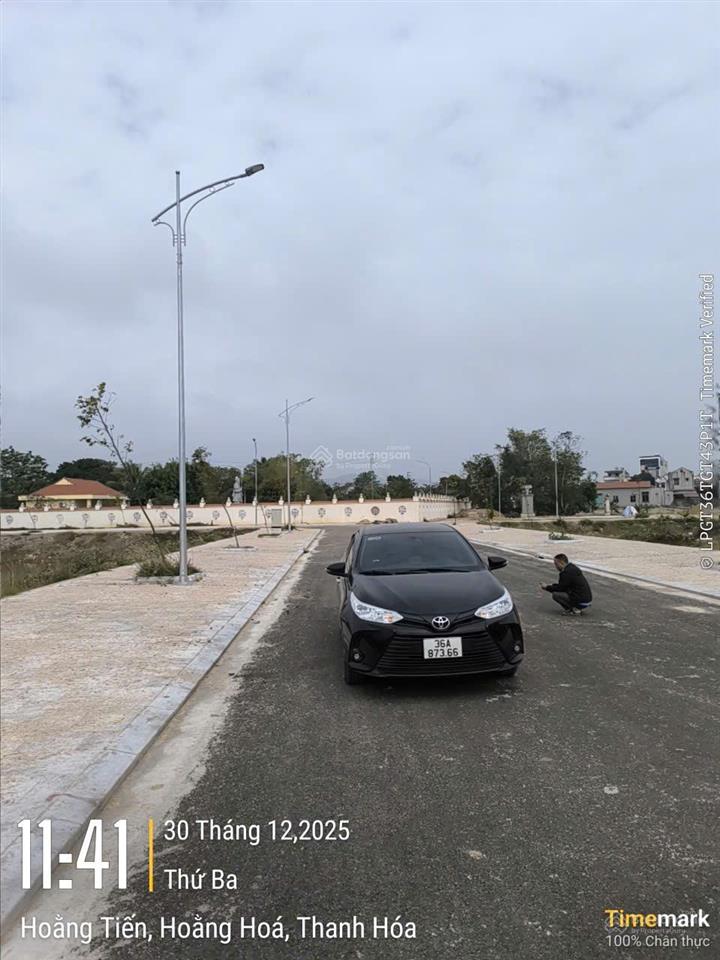 Bán lô đất đấu giá mb 75 hải tiến, cách biển 700m, hướng đông 120m2 giá 1180 triệu