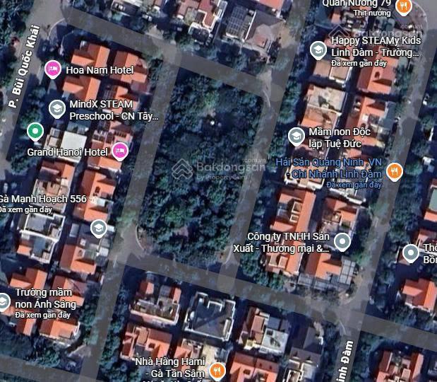 Biệt thự vip tây nam linh đàm  view vườn hoa  khu đẳng cấp bậc nhất khu vực
