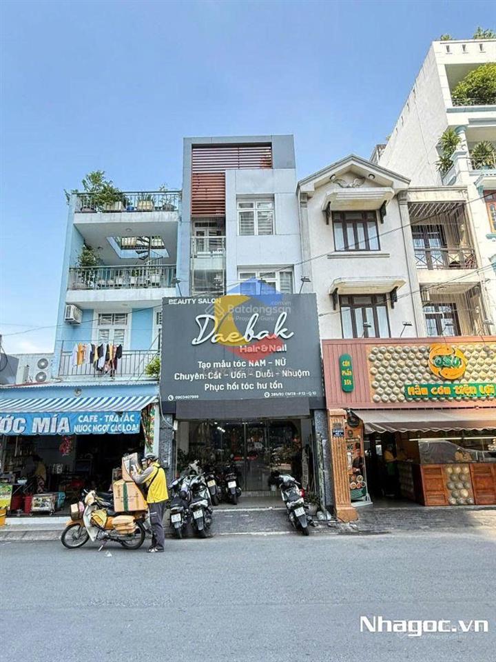 Bán nhà mặt tiền 285 cách mạng tháng 8 đối diện hà đô quận 10. dt 4.5x14m 5 tầng mới giá chỉ 20 tỷ