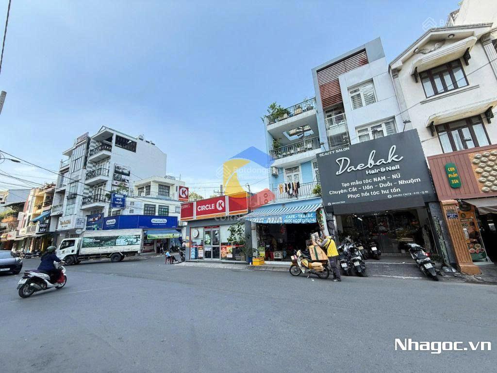 Bán nhà mặt tiền 285 cách mạng tháng 8 đối diện hà đô quận 10. dt 4.5x14m 5 tầng mới giá chỉ 20 tỷ