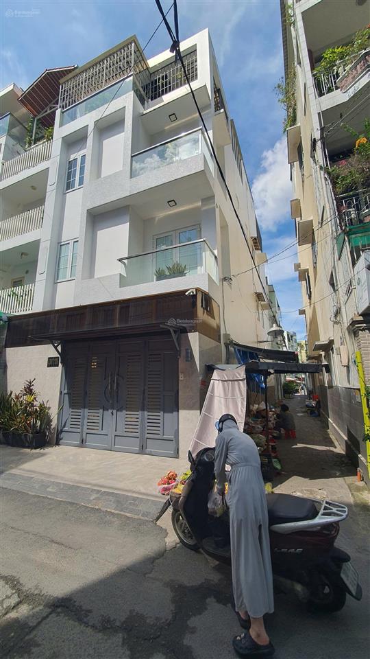 Cho thuê nhà khu cư xá nguyễn trung trực đường 3/2 quận 10.dt6x18m 1 trệt,3 lầu giá 65tr/th