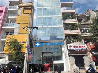 Bán tòa nhà hầm 10 tầng mặt tiền sư vạn hạnh p12.q10.dt8x18m hợp đồng thuê 230tr/th