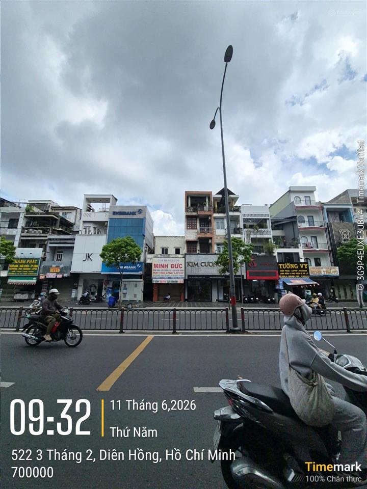Bán nhà 3 mặt tiền đường 3/2 quận 10 dt 4x24m cn 95m² giá chỉ 33.5 tỷ gpxd hầm trệt, 4 lầu, st