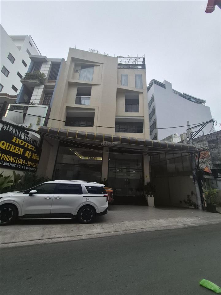 Bán tòa nhà hầm 7 tầng 950m2 sàn khu 839 lê hồng phong quận 10  dt 12x20m giá 60 tỷ