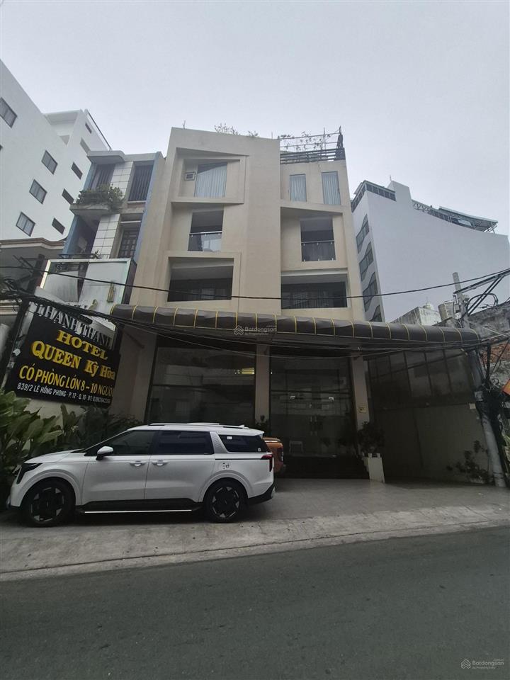 Bán tòa nhà hầm 7 tầng 950m2 sàn khu 839 lê hồng phong quận 10  dt 12x20m giá 60 tỷ