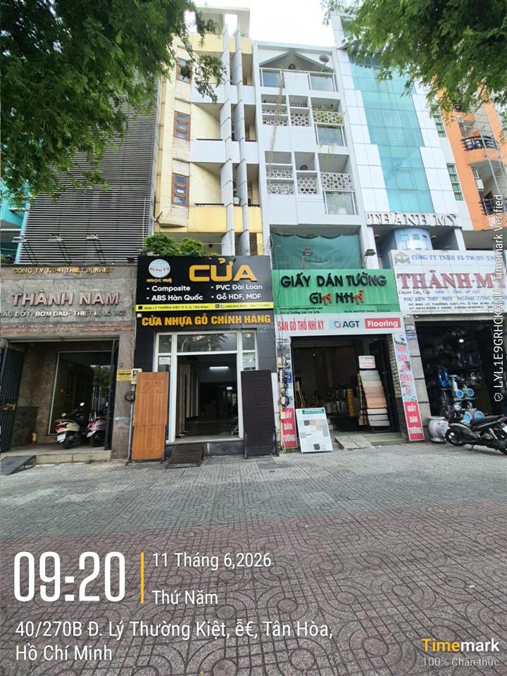 Bán nhà mt lý thường kiệt quận 10 dt 4x20m cn 80m² 1 trệt, 5 lầu sân thượng giá chỉ 29.8 tỷ