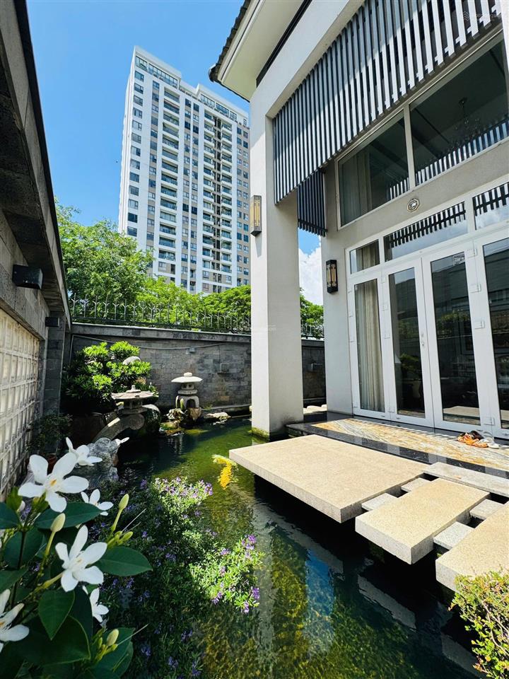 Bán biệt thự villa thủ thiêm  sân vườn hồ bơi  full tiện ích cao cấp  chỉ 68 tỷ