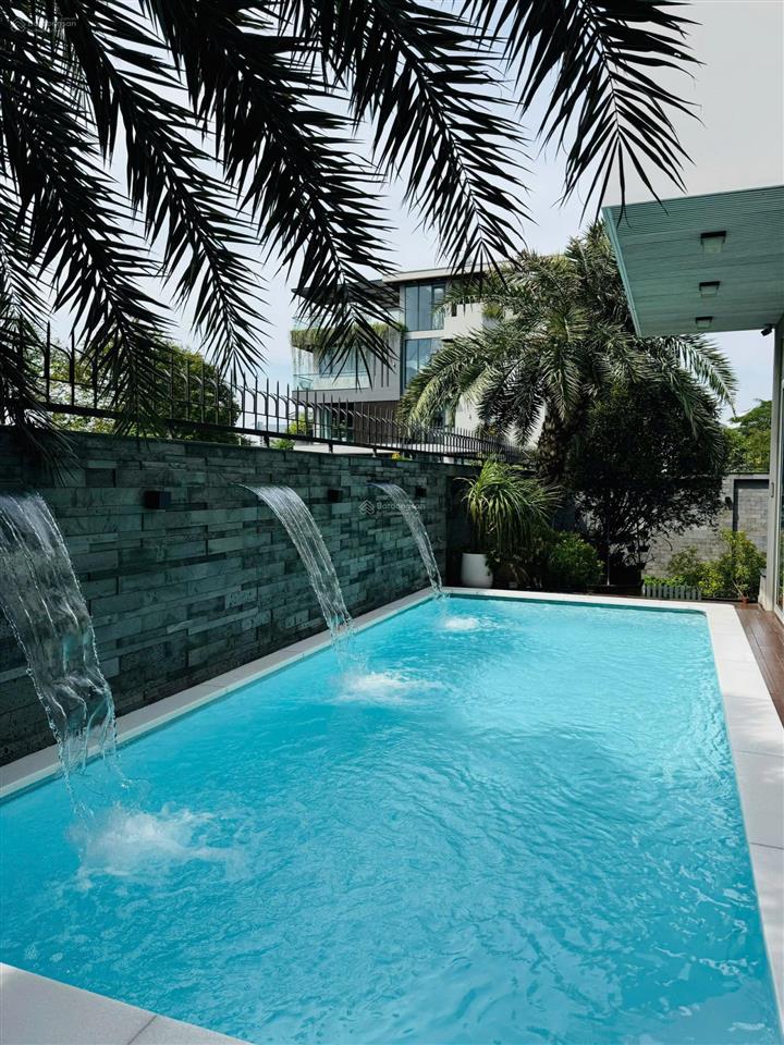 Bán biệt thự villa thủ thiêm  sân vườn hồ bơi  full tiện ích cao cấp  chỉ 68 tỷ
