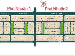 Bán lô đất phú nhuận 2,vị trí đẹp 7x18,5=129,5m2, đường 12m sổ hồng cá nhân, giá tốt