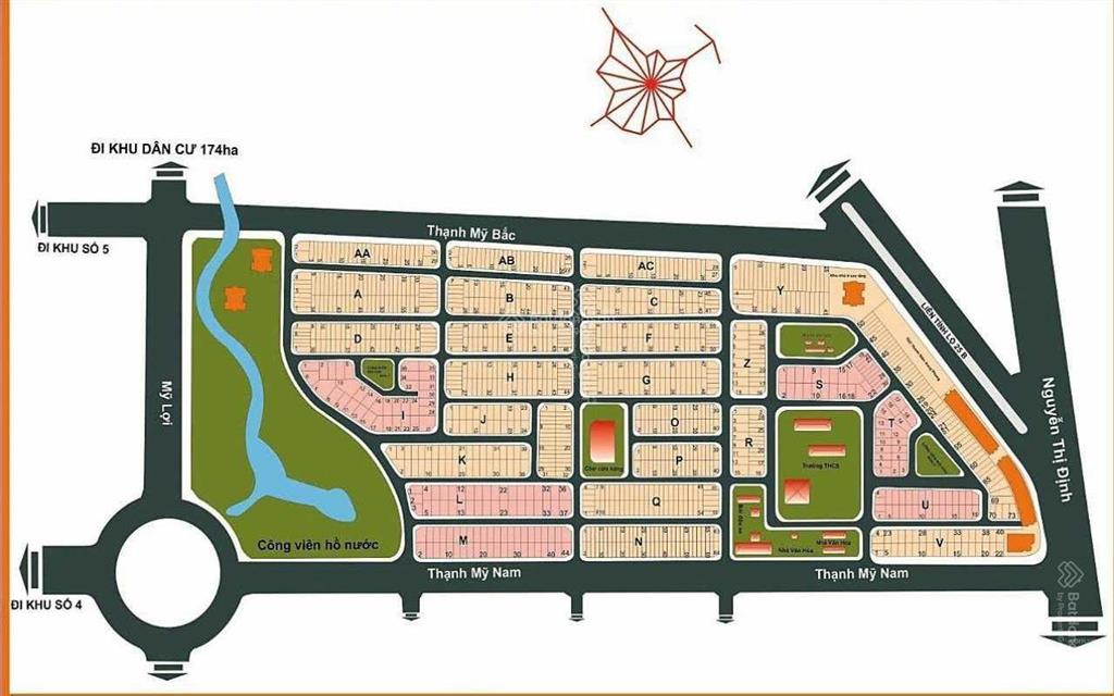 Bán nhanh lô đất khu dân cư số 1, khu thạnh mỹ lợi, 10x17,5m giá chỉ 110tr/m2 lô đẹp sát công viên