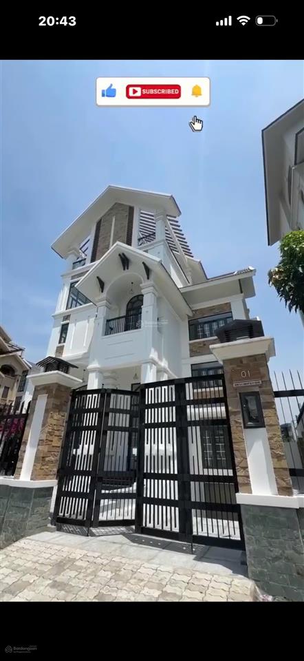 Chính chủ bán biệt thự góc 2 mặt tiền thạnh mỹ lợi villas tp. thủ đức