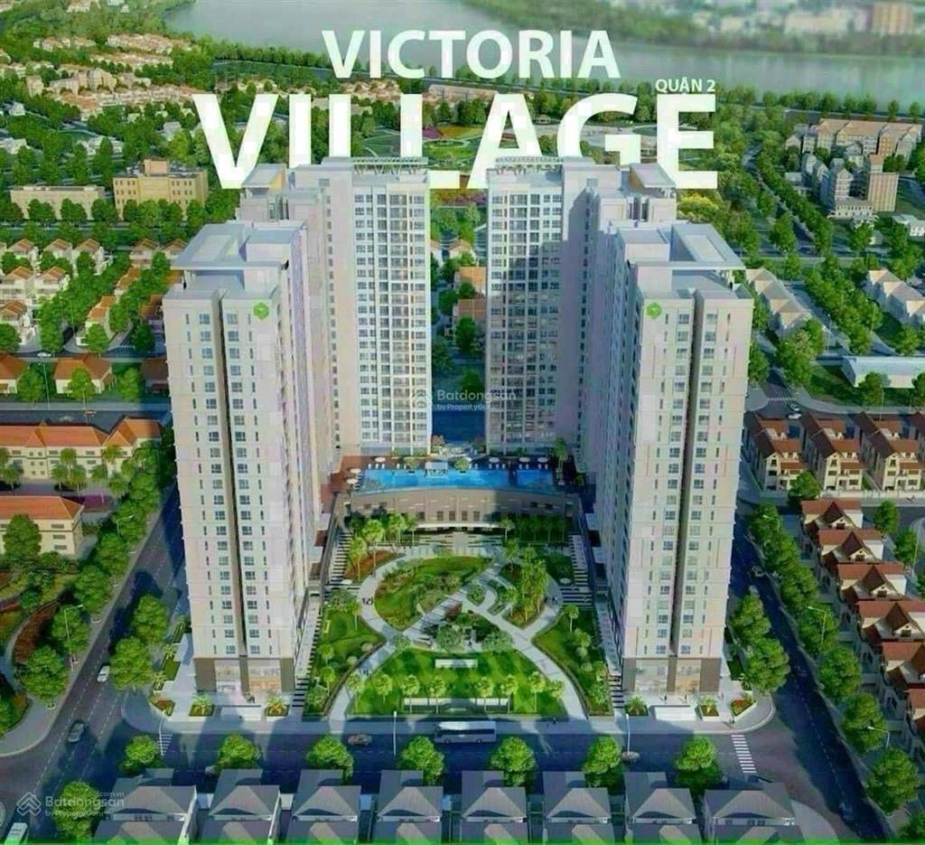 Cần bán cc victoria village (novaland)  thạnh mỹ lợi 2pn giá chỉ 6,5 tỷ mặt tiền trương văn bang