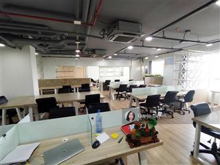 Quận 10 charmington sàn vp 200m2  82 triệu full option đẹp, còn tlượng  quyên