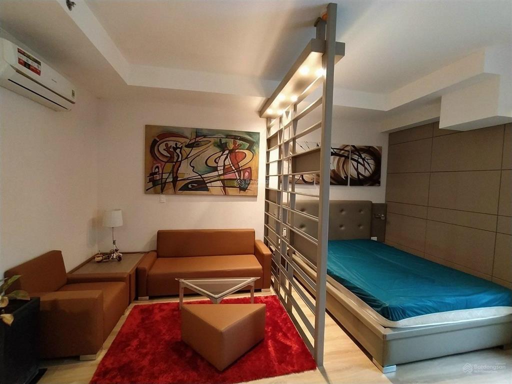 Charmington studio full 12 triệu/th, có thuê ngắn hạn đầy đủ tiện nghi như khách sạn