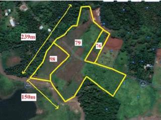 Bán đất bờ hồ diện tích lớn phù hợp đầu tư khai thác dự án nghỉ dưỡng