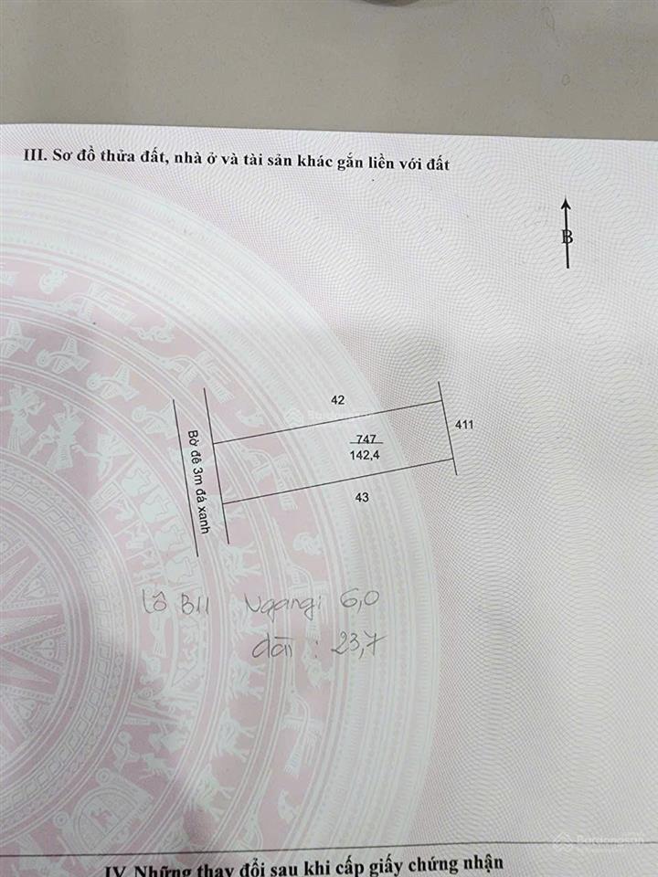 Bán đất tại đường ấp 10, xã lương hòa, bến lức, long an, 2.5 tỷ, 143 m2 đối diện kc nghiệp an thạnh