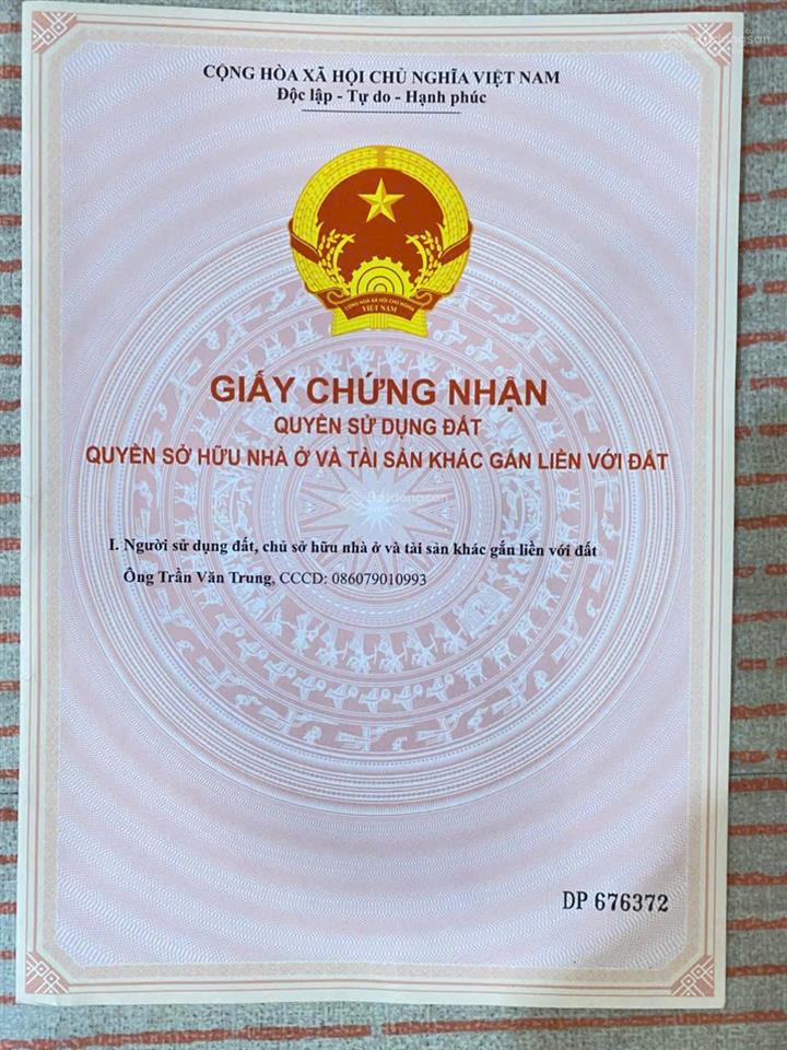 Bán đất thổ 2 mặt tiền đẹp thị trấn thạnh hóa  long an