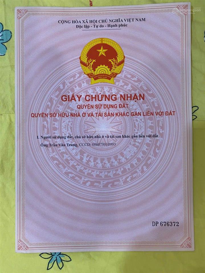 Bán đất thổ 2 mặt tiền đẹp thị trấn thạnh hóa  long an