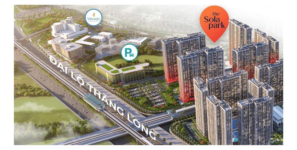 Chính chủ bán căn 1n+1 48m2 g2 sola park, mpdv 24 tháng, gần khu vực mỹ đình