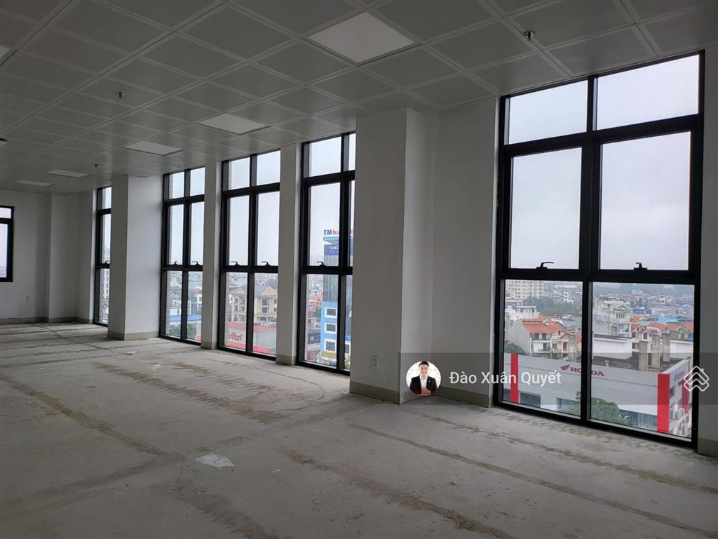 Văn phòng cho thuê mới 80m2  lê hồng phong. giá 222,8 nghìn/m2/th