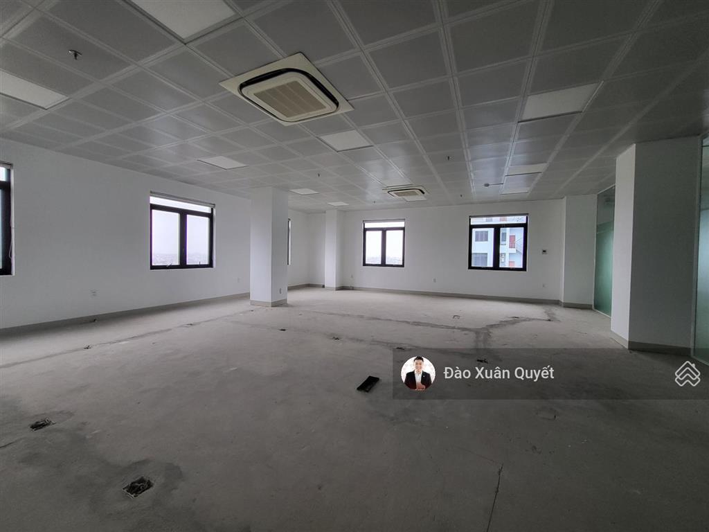Văn phòng cho thuê mới 80m2  lê hồng phong. giá 222,8 nghìn/m2/th