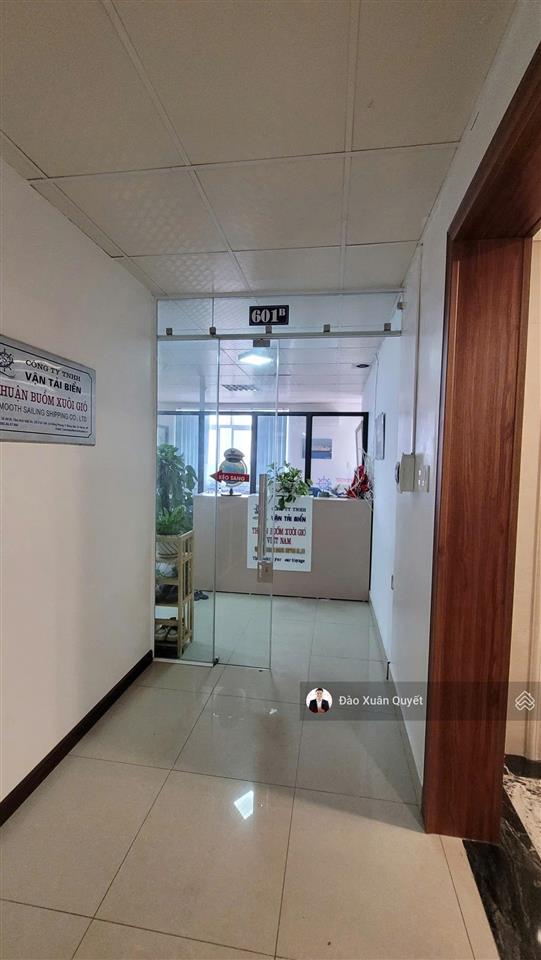 Văn phòng 60m2  mới  tuyến 1 lê hồng phong  220k/m2, bao gồm thuế + phí dịch vụ