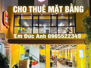 Cho thuê nhà mặt phố trần huy liệu, ba đình, dt 100m2 x 2t, mt 9m, đoạn kd đẹp, thông sàn, vỉa rộng