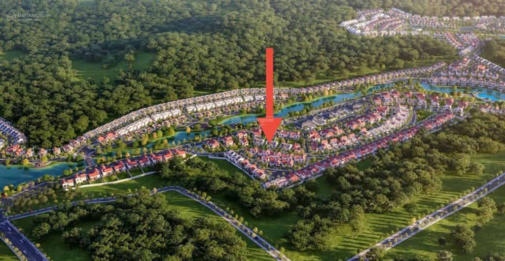 Bán biệt thự 420m² khu a xanh villas, 33,6 tỷ. cách cổng chính 500m.