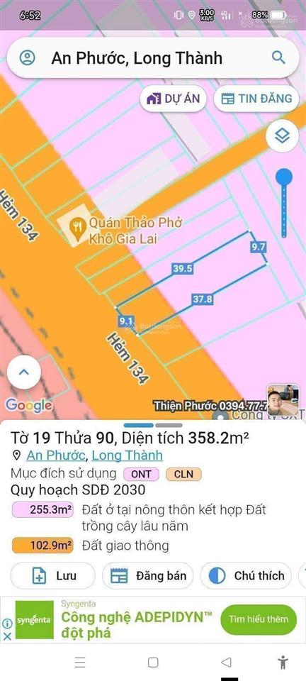Mặt tiền lôi hổ, kết nối phùng hưng vs 2 kcn long đức, an phước