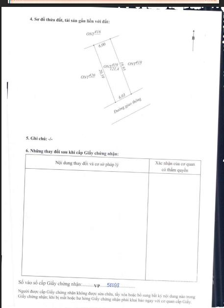 Bán nhanh lô đất nam trạch, quảng bình