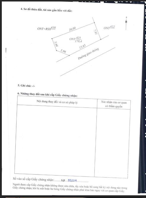 Đất thổ cư phân lô, phù hợp xây nhà nam trạch, quảng bình diện tích 170,4m², giá bán 12 triệu/m²