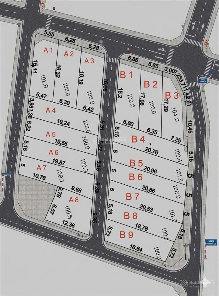Bán 4 lô đất full thổ cư 100m² vị trí đẹp ngay cổng khu du lịch đầm long