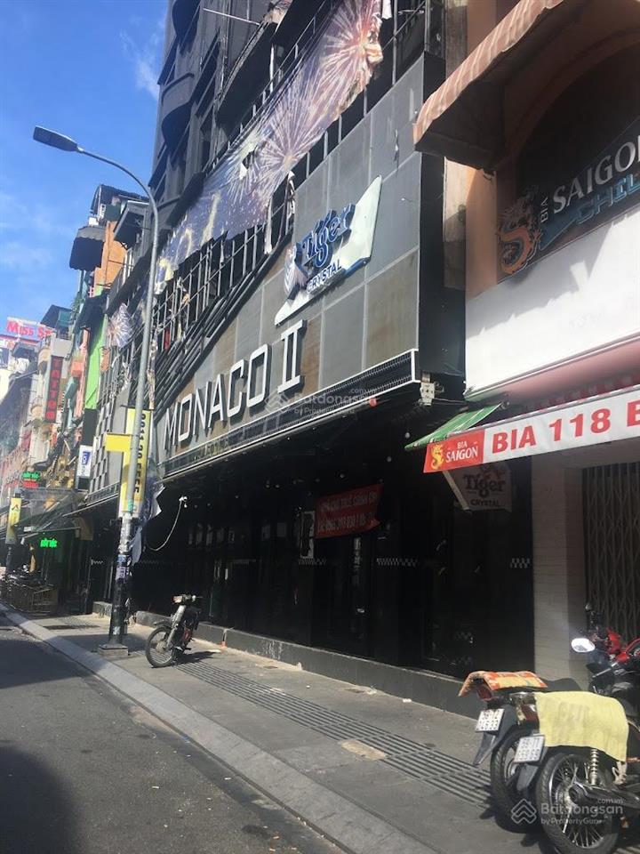 Cho thuê nhà mặt tiền đường bùi viện, quận 1. dt 12x20m. trệt