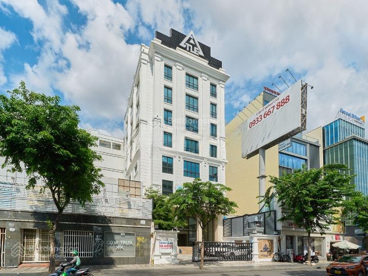 Cho thuê tòa nhà gần sân bay đường trường sơn, tân bình. dt 9x35m. trệt 7 lầu