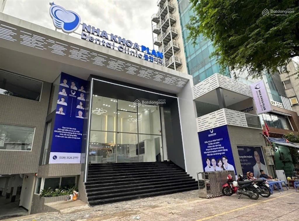 Cho thuê nhà mặt tiền số 157  159 đường võ văn tần, quận 3, 1 trệt 1 lầu, có thang máy. dt 17x28m