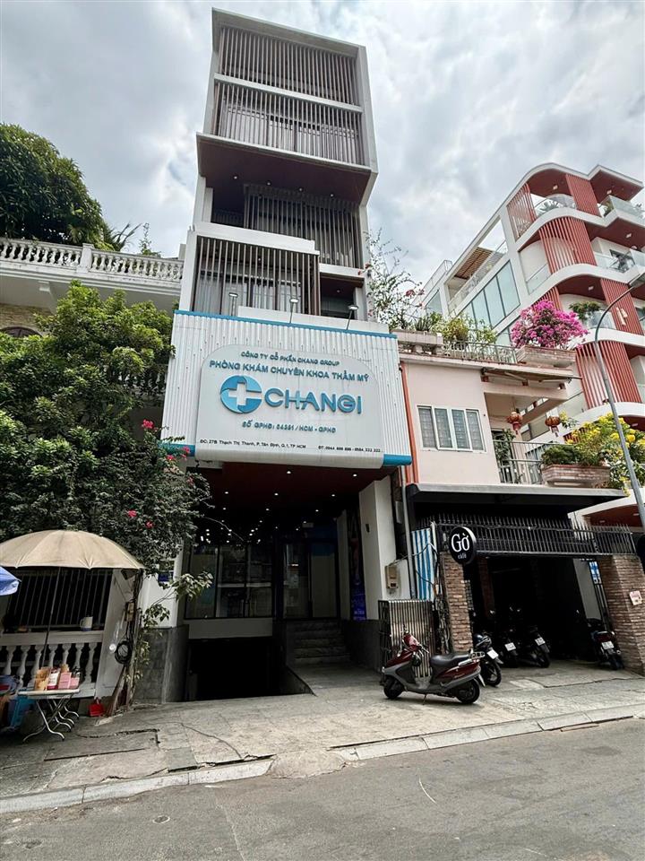 Cho thuê tòa nhà mặt tiền 27b thạch thị thanh, phường tân định, quận 1