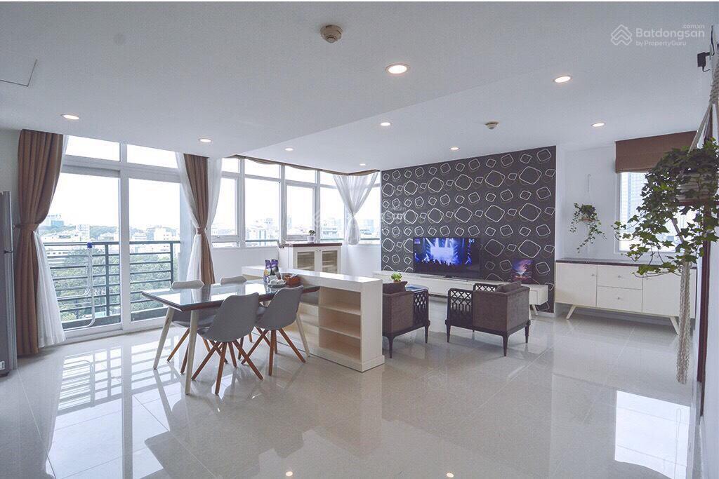 Cho thuê cc mỹ vinh, quận 3, 120m2, 3pn, căn góc, 23tr