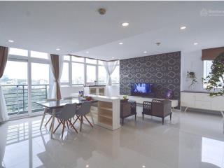 Cho thuê cc mỹ vinh, quận 3, 120m2, 3pn, căn góc, 23tr