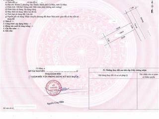 1 tỷ 080tr, 5x20m, sổ hồng, đất nền giá tốt happy home cà mau, e phúc nhận ký gửi nhà đất