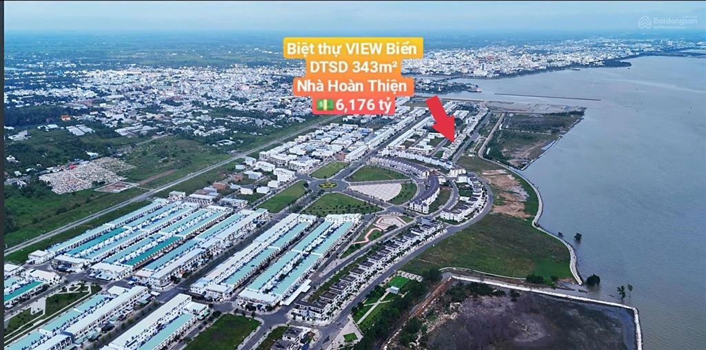 Biệt thự view biển và công viên nhà hoàn thiện kđt tây bắc  rạch giá, e phúc nhận ký gửi nhà đất