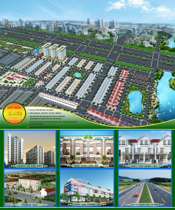 Đất nền dự án ngang 7x17m hướng đông nam