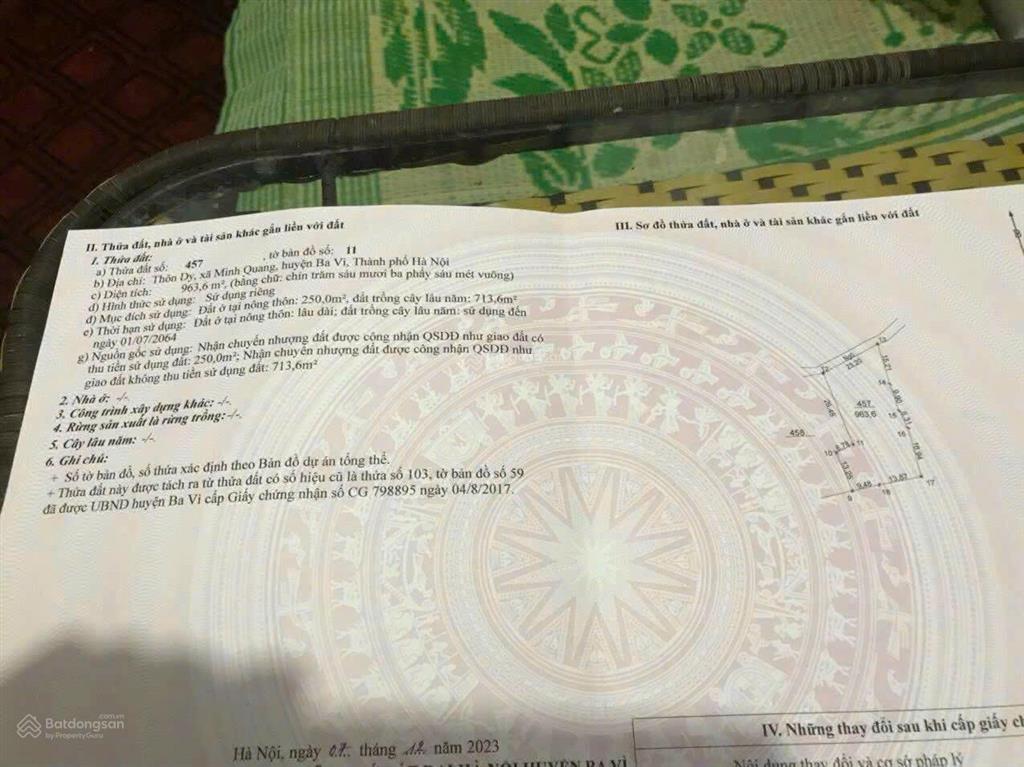 Đất nghỉ dưỡng thôn dy ba vì ! view núi