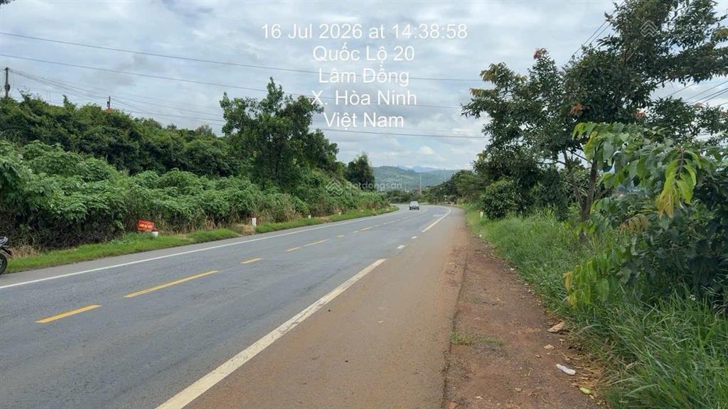 Bán đất tại quốc lộ 20, hòa ninh, 9,5 tỷ vnd, 15969m2, hàng hiếm