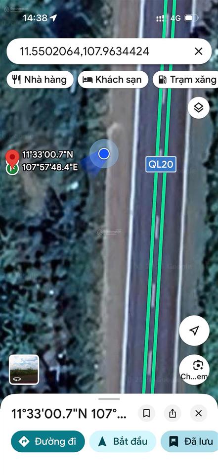 Bán đất tại quốc lộ 20, hòa ninh, 9,5 tỷ vnd, 15969m2, hàng hiếm