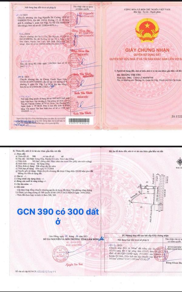 Bán đất tại quốc lộ 20, hòa ninh, 9,5 tỷ vnd, 15969m2, hàng hiếm