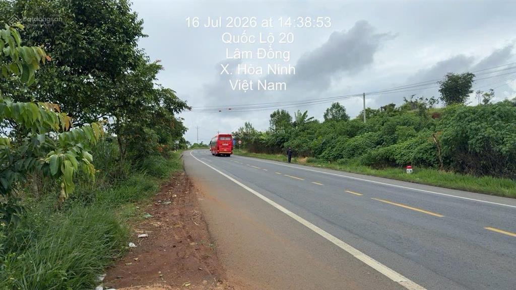 Bán đất tại quốc lộ 20, hòa ninh, 9,5 tỷ vnd, 15969m2, hàng hiếm